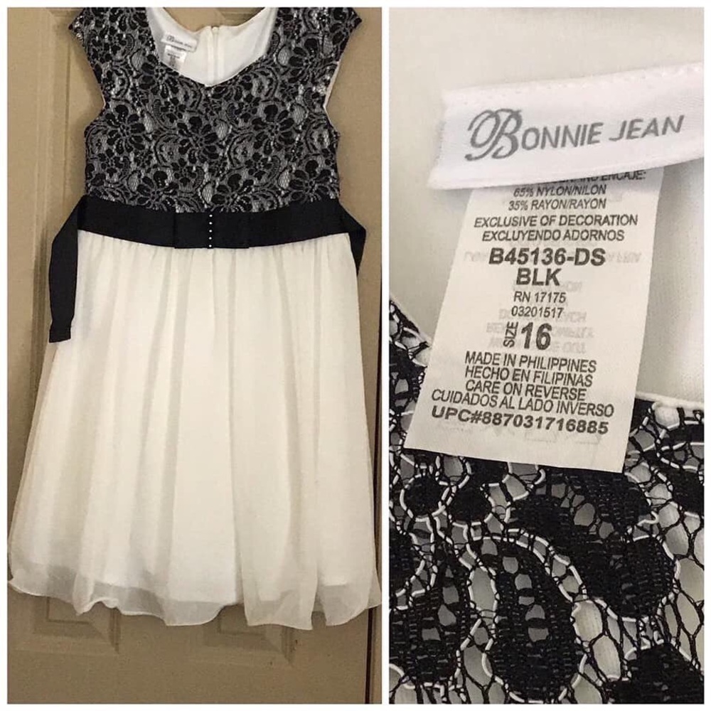 Preteen size 16 Bonnie Jean Dress